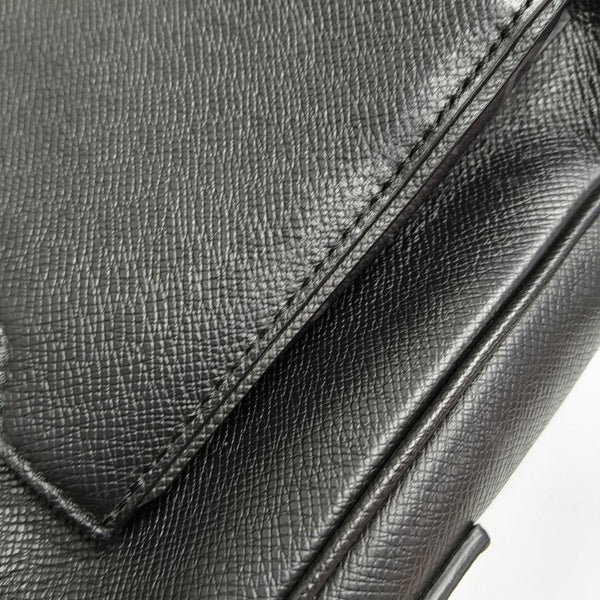 TAIGARAMA Monogram Coated Canvas Black