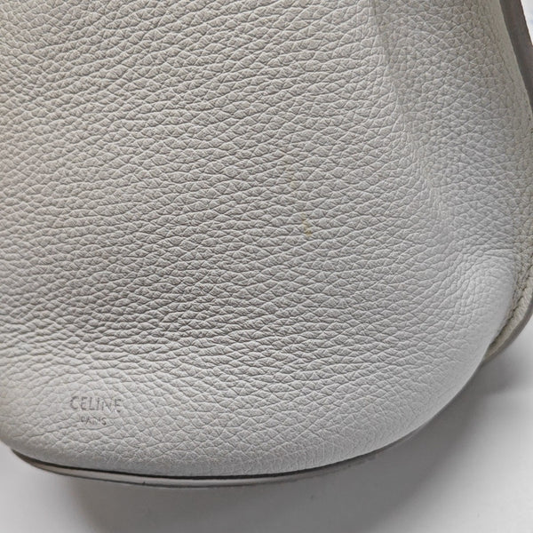 BIG BAG Nano Calfskin White