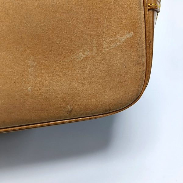 ALMA PM Monogram Coated Canvas Brown