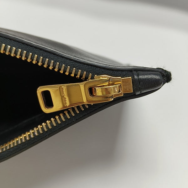 Calfskin Clutch Black