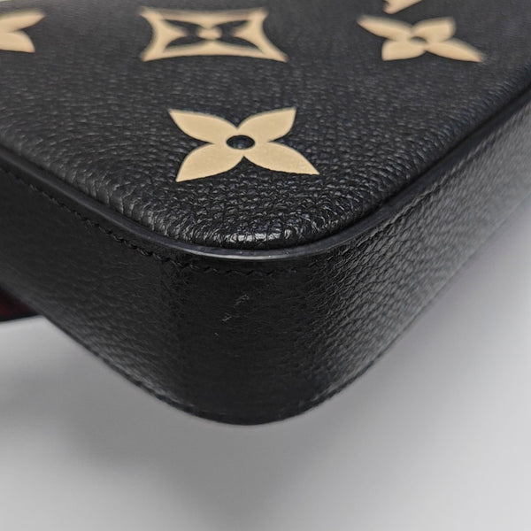 FÉLICIE Monogram Calfskin Black