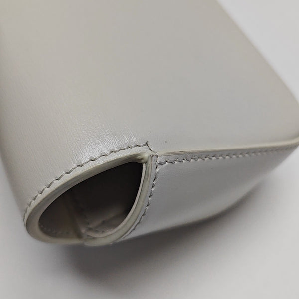 TRIOMPHE Mini Calfskin White