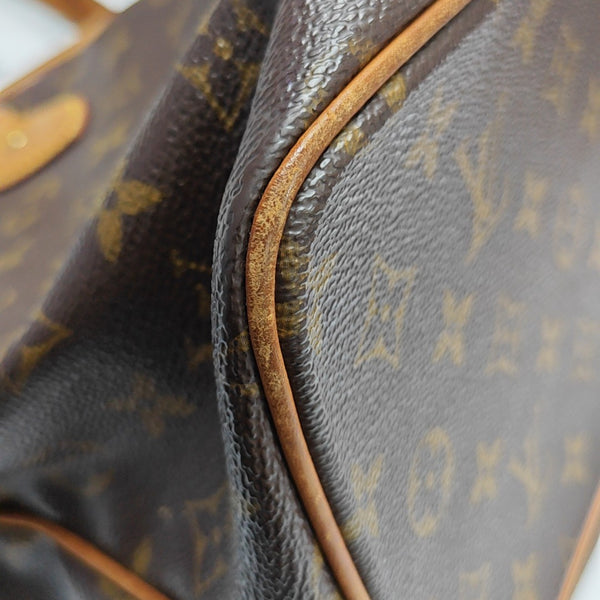 PALERMO PM Monogram Coated Canvas Brown