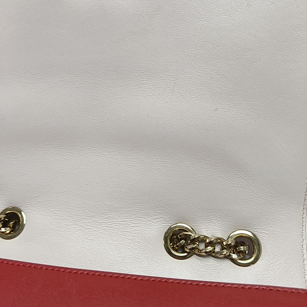 Vara Quilted Patent Leather Red