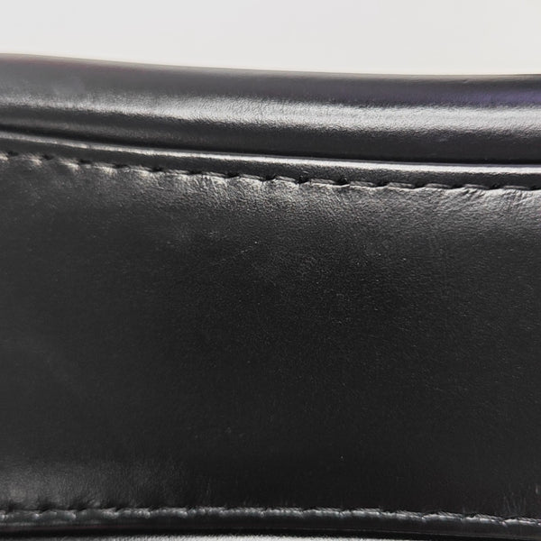 GABRIELLE Small Quilted Calfskin Black