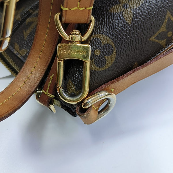 TURENNE GM Monogram Coated Canvas Brown