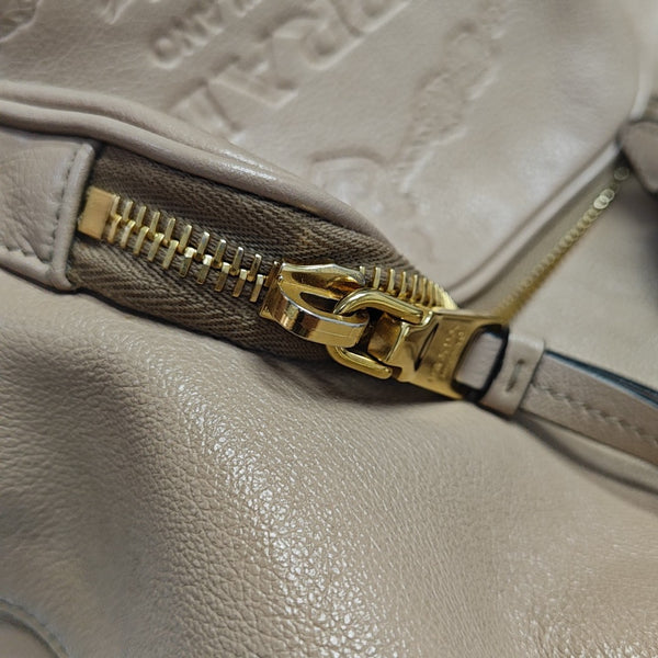 Calfskin Bucket Bag Beige