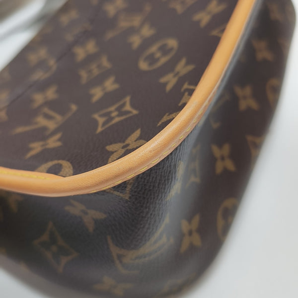 DIANE Monogram Coated Canvas Brown
