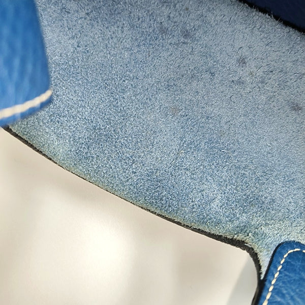Authenticated pre-owned Picotin 18 Clemence Blue - Bucket Bag at Looply