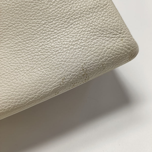 Shopping Bag Super Mini Calfskin White