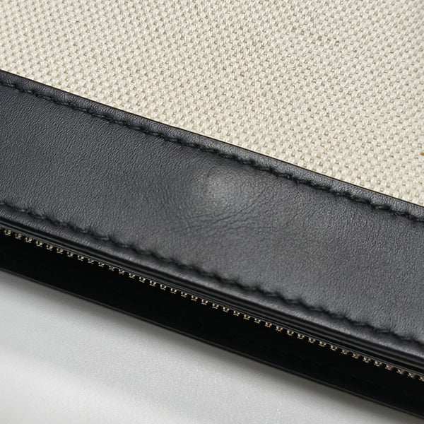 Navy Medium Fabric White