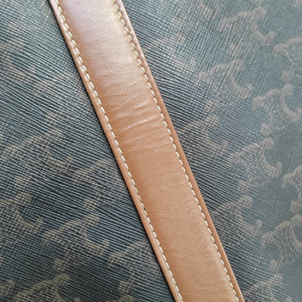 TRIOMPHE CANVAS Medium Coated Canvas Brown