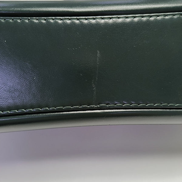 GABRIELLE Medium Quilted Calfskin Green