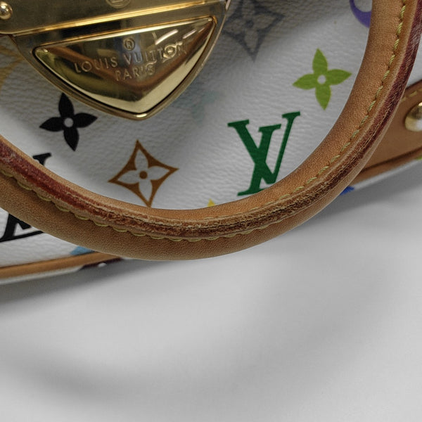 LV × TM RITA Monogram Coated Canvas White