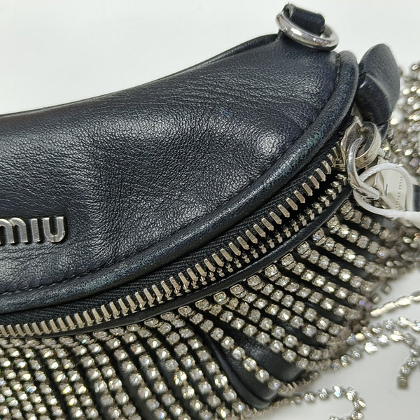 Fringed Lambskin Black