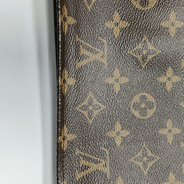 TOILET POCKET 26 Monogram Coated Canvas Brown