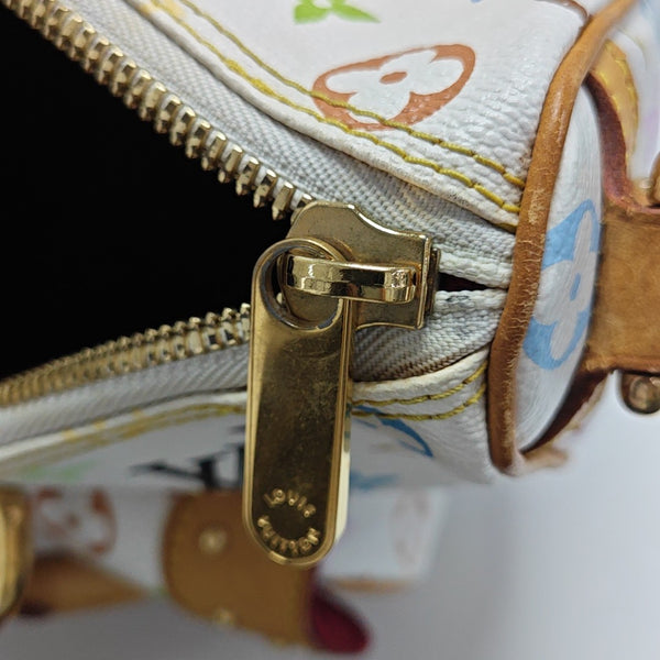 LV × TM RITA Monogram Coated Canvas White