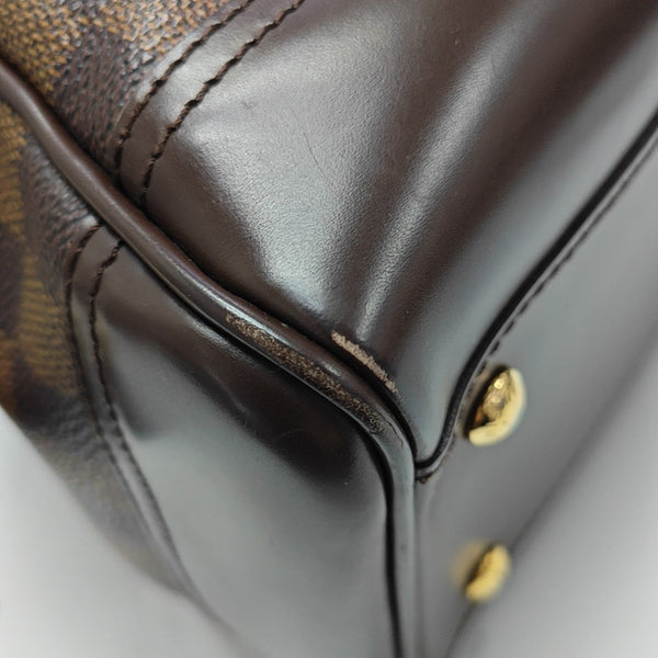 KNIGHTSBRIDGE Damier Ebene Coated Canvas Brown