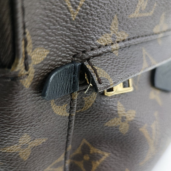 PALM SPRINGS PM Monogram Coated Canvas Brown