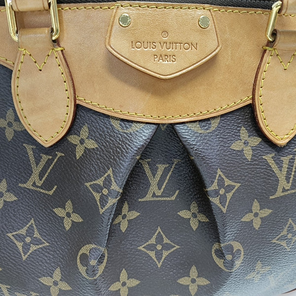 SEGUR Monogram Coated Canvas Brown