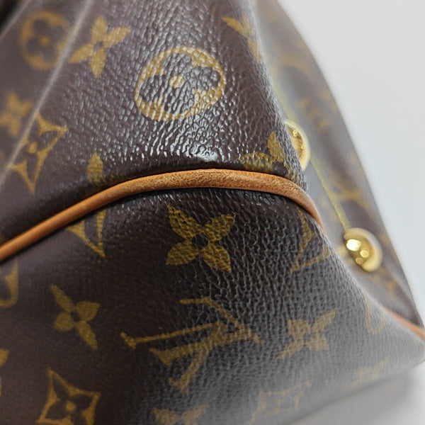 TIVOLI PM Monogram Coated Canvas Brown