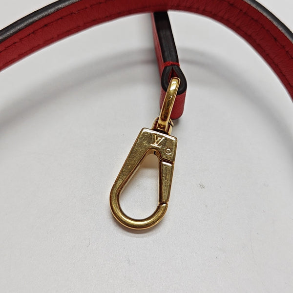 LOCKY BB Monogram Coated Canvas Red