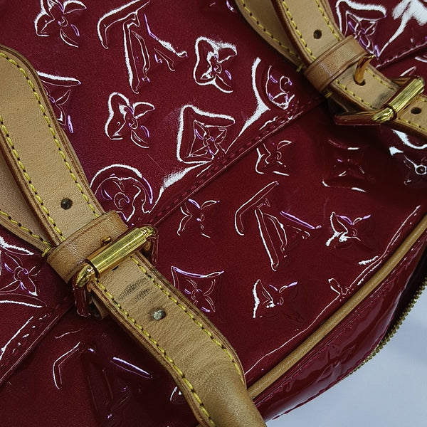 SUMMIT DRIVE Patent Leather Red