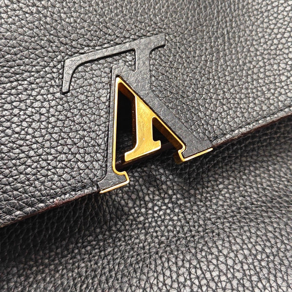 CAPUCINES GM Calfskin Black