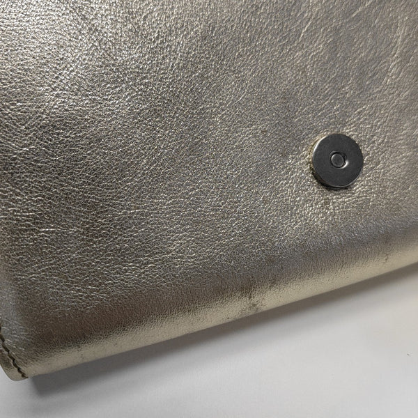 Calfskin Shoulder Bag Beige
