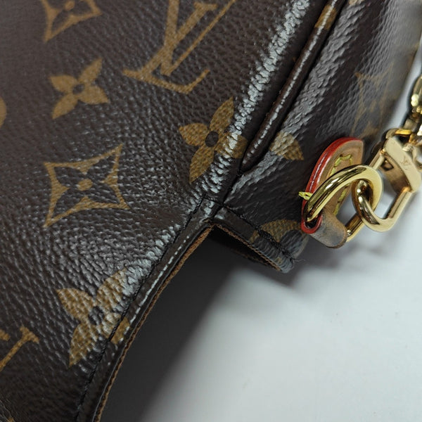 IVY Monogram Coated Canvas Brown