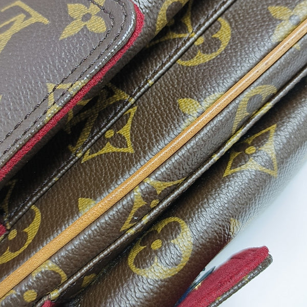 MULTIPLE Monogram Coated Canvas Brown