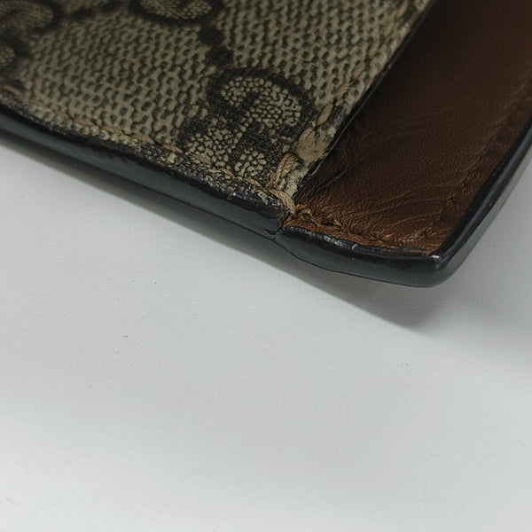 Padlock Medium Monogram Coated Canvas Beige