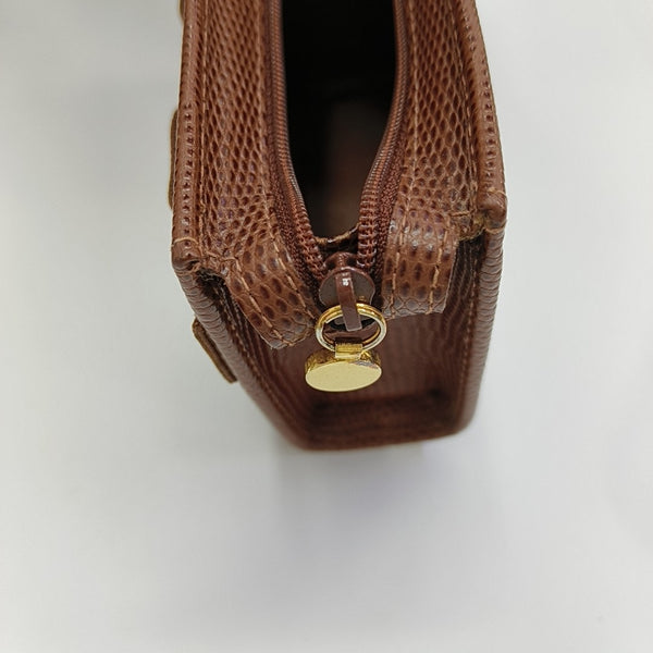 Vara Calfskin Brown Coin Purse