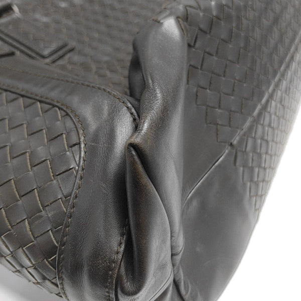 Calfskin Shoulder Bag Brown