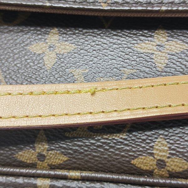 IVY Monogram Coated Canvas Brown