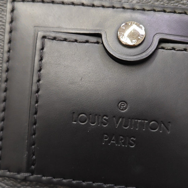 VOYAGER PM Monogram Coated Canvas Black