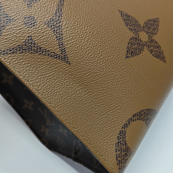 ONTHEGO MM Monogram Coated Canvas Brown
