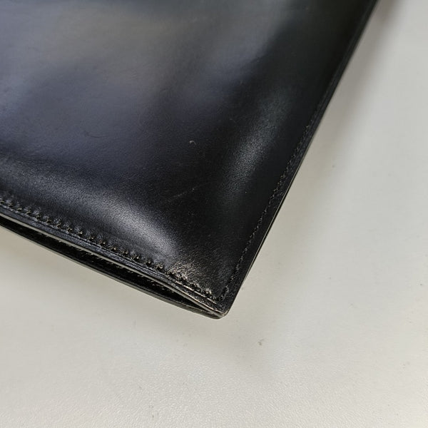 Leather Shoulder Bag Black