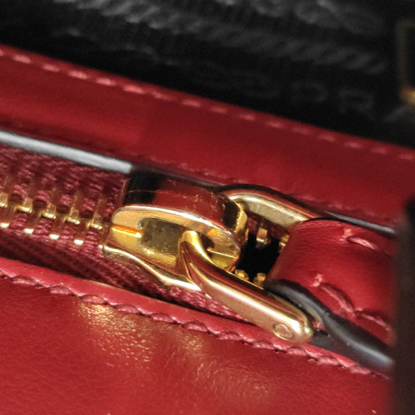 Saffiano Calfskin Tote Bag Red