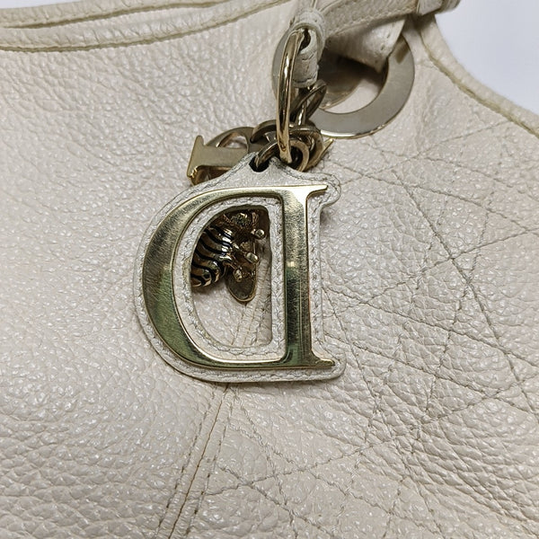 Cannage Calfskin White