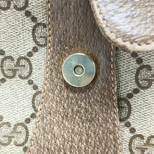 Ophidia Monogram Coated Canvas Beige