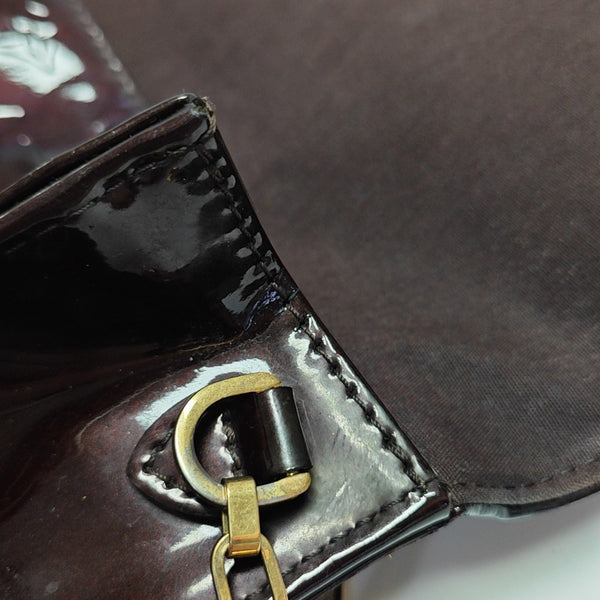 ANA Monogram Patent Leather Red