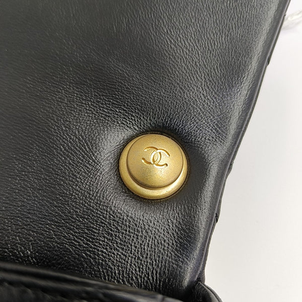 CLASSIC FLAP Mini Quilted Lambskin Black