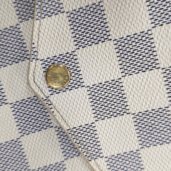 FÉLICIE Damier Azur Coated Canvas White