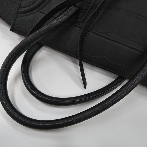 LUGGAGE Calfskin Black
