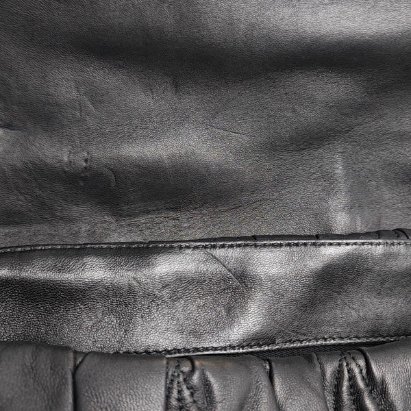 Quilted Lambskin Tote Bag Black