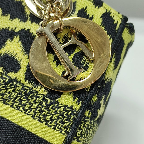 Lady D-Lite Medium Fabric Yellow