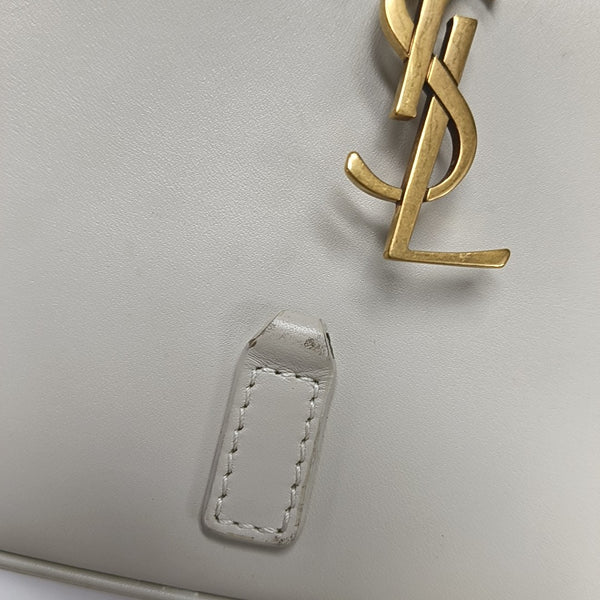LE 5 À 7 Mini Calfskin White