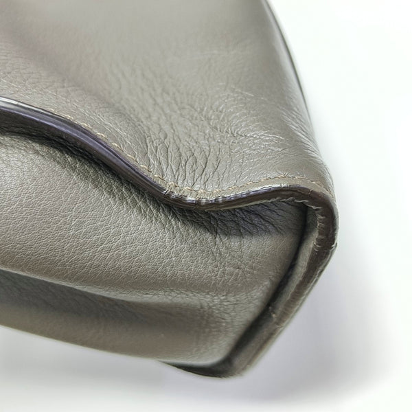 Authenticated pre-owned Peekaboo Calfskin Gray - Shoulder Bag at Looply