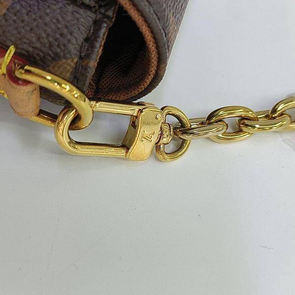 IVY Monogram Coated Canvas Brown